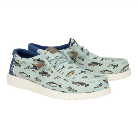Hey Dude Mens Wally Marlin Slip On Shoes main image 7